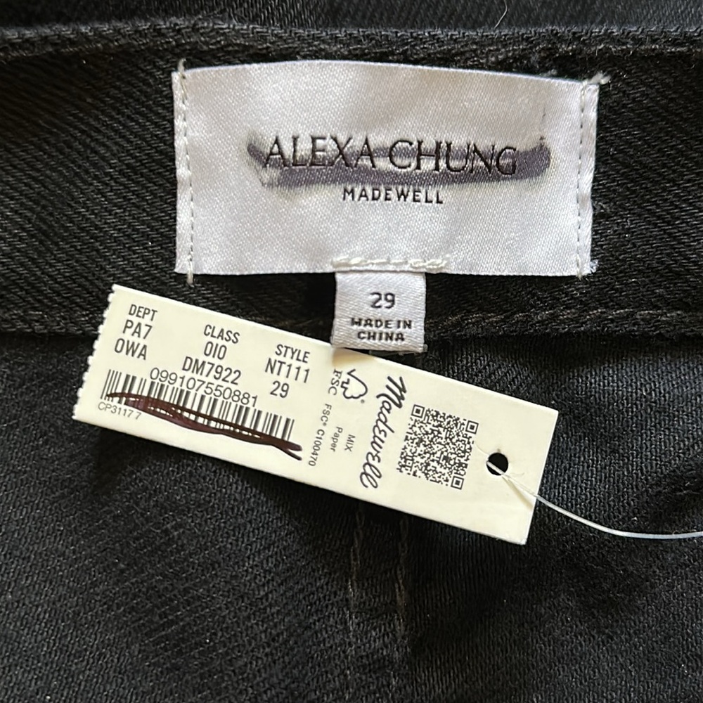 Madewell X Alexa Chung The Alexa Dream Jean in Outridge Wash - Picture 9 of 9